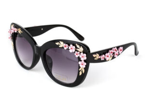 Women Sunglasses Flower - Image 3